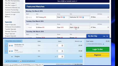 sky bet create account.
